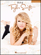 Best of Taylor Swift piano sheet music cover